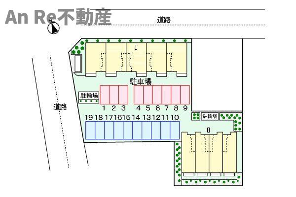 ディスポワール　Ⅱの区画図