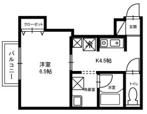 【間取り】 | パセオ小杉 | 間取りです。