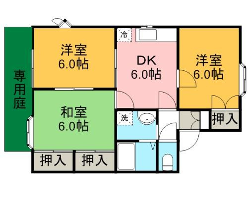 【間取り】 | シンパティアひろさく