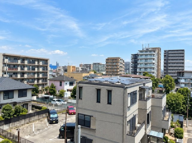 香枦園スカイハイツの展望|お陽さまの光をさわやかな風をたっぷりとりこめます