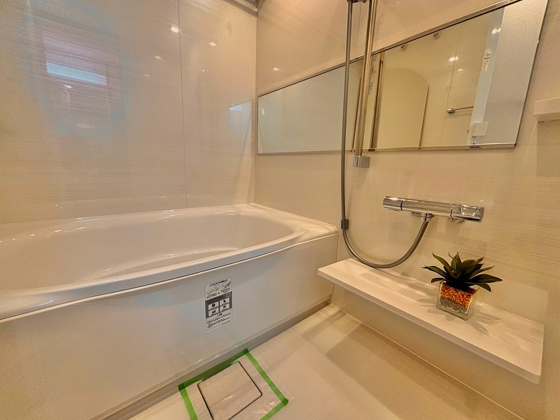 ライオンズマンション南大塚の浴室|ライオンズマンション南大塚：雨の日のお洗濯ものを干すにも便利な浴室乾燥機・追い焚き機能付き浴室です！