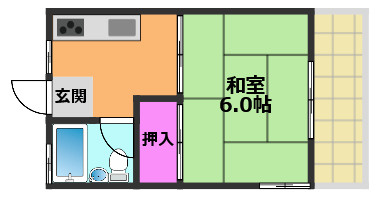CLASSY高西の間取り