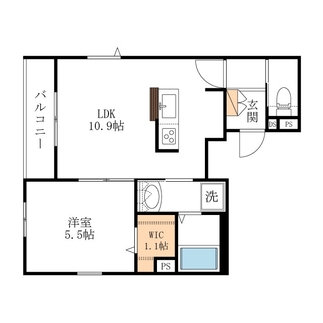 ブレント新町の間取り|★間取図★