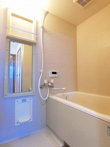 ケイアイハイツＤの浴室|ゆったり過ごせるお風呂です