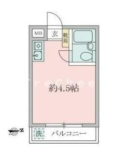 【間取り】 | スカイコート品川第3