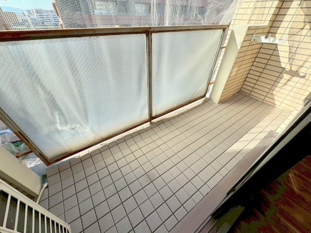 プリンスコート新高のバルコニー