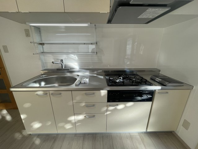 文京区根津２丁目の賃貸マンションのキッチン