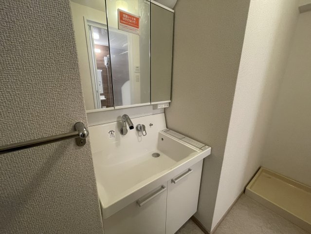 文京区根津２丁目の賃貸マンションの洗面所
