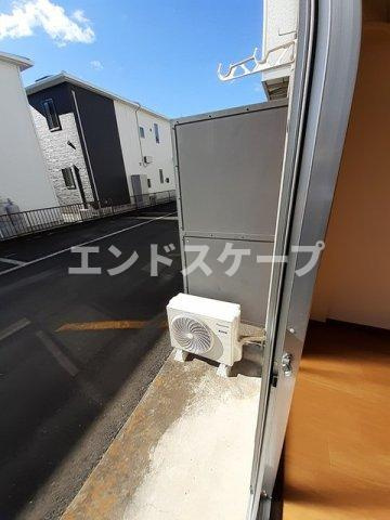 あかしあハイツのバルコニー|高崎、前橋のお部屋探しはエンドスケープまで！お客様の理想お聞かせ下さい♪