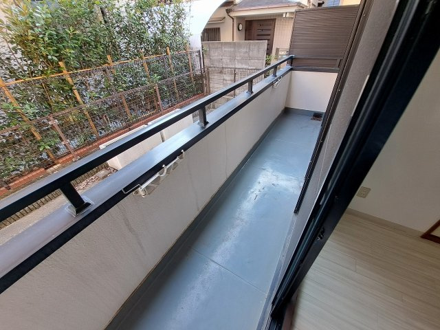 サカタハイツのバルコニー