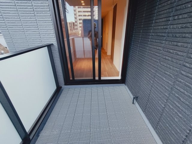 ルーチェ山王のバルコニー