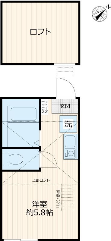ヒルズ戸塚町の間取り