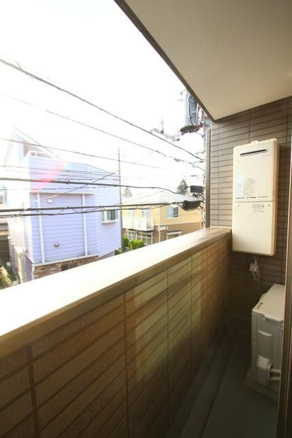 レスポワール東府中のバルコニー