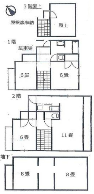 清瀬市元町2丁目　中古戸建