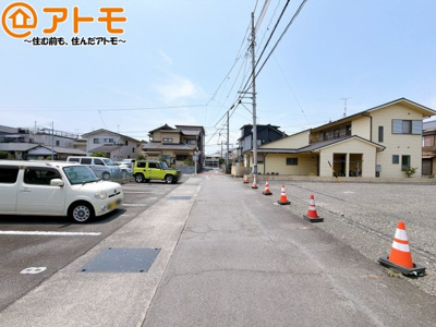 【前面道路含む現地写真】 | 焼津市東小川2丁目　新築戸建　A号棟