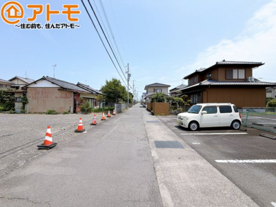 【前面道路含む現地写真】 | 焼津市東小川2丁目　新築戸建　A号棟