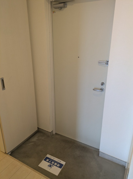 菊池郡大津町大字室の賃貸マンションの玄関|落ち着いた玄関です
