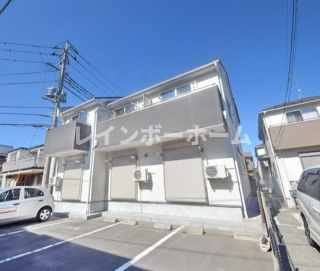 新座市野火止７丁目のアパートの外観
