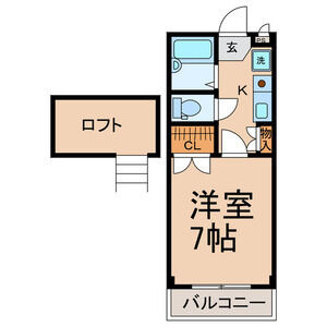 ラセーヌ栄の間取り