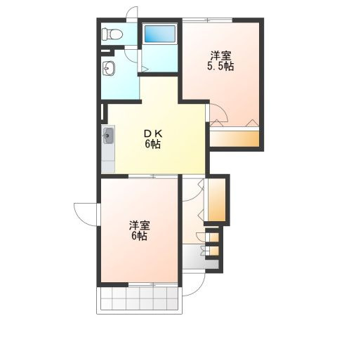 クレアミュールの間取り