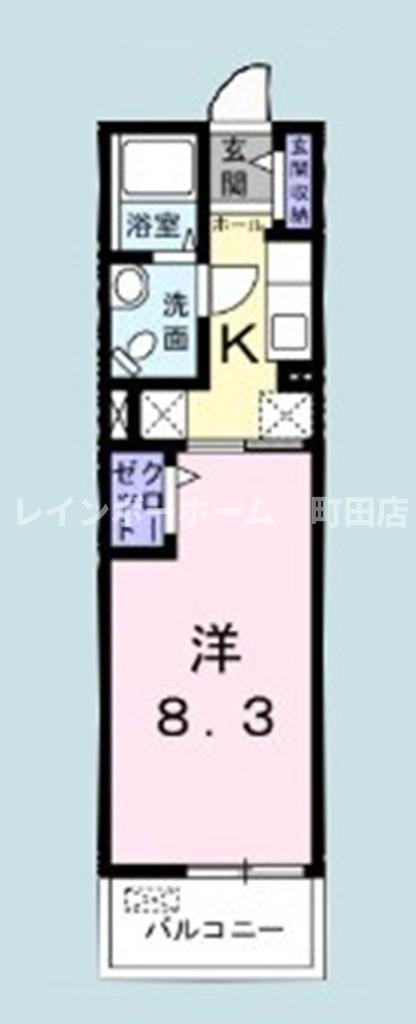 リブェールＳＨＩＮＯ3※初期費用分割あと払いサービス利用可能物件の間取り