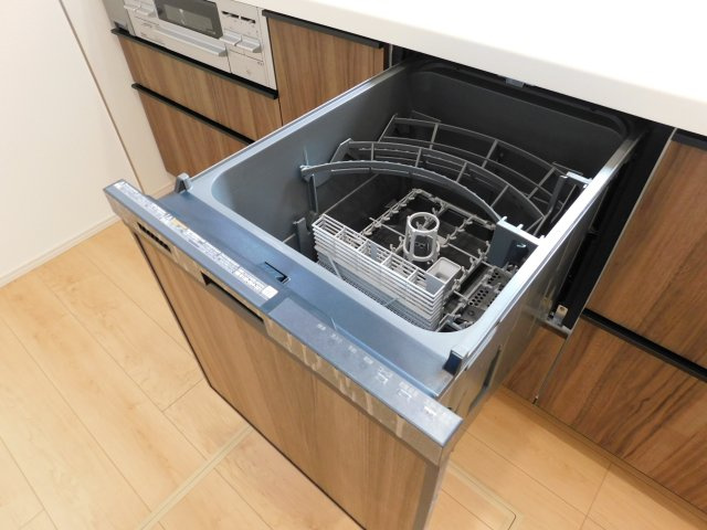 名古屋市南区砂口町の新築一戸建のキッチン|◇食洗機◇　　家事の時短になる便利な食洗機付き！