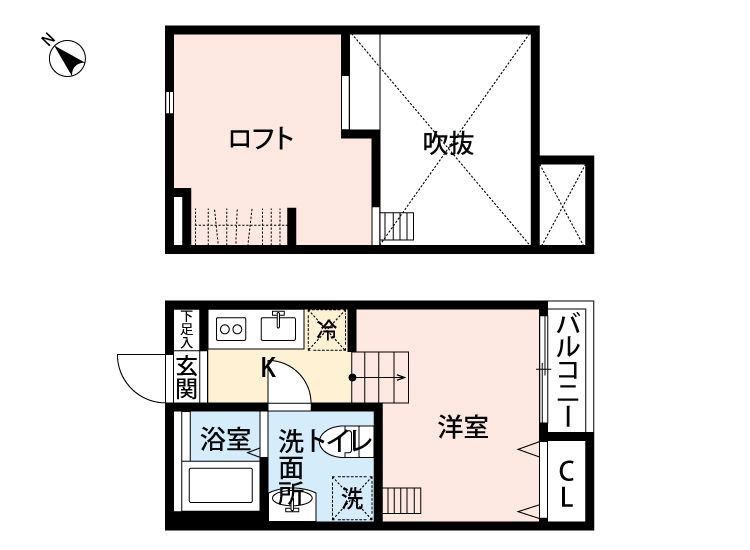 グレイス稲毛の間取り