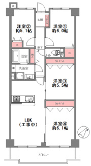 【間取り】 | ローレルコート桜塚