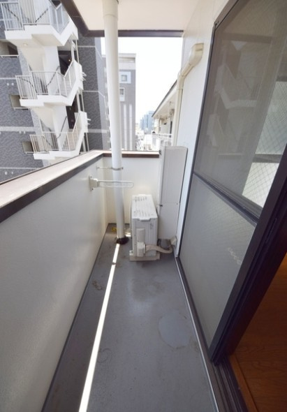 メゾンアワジⅡのバルコニー