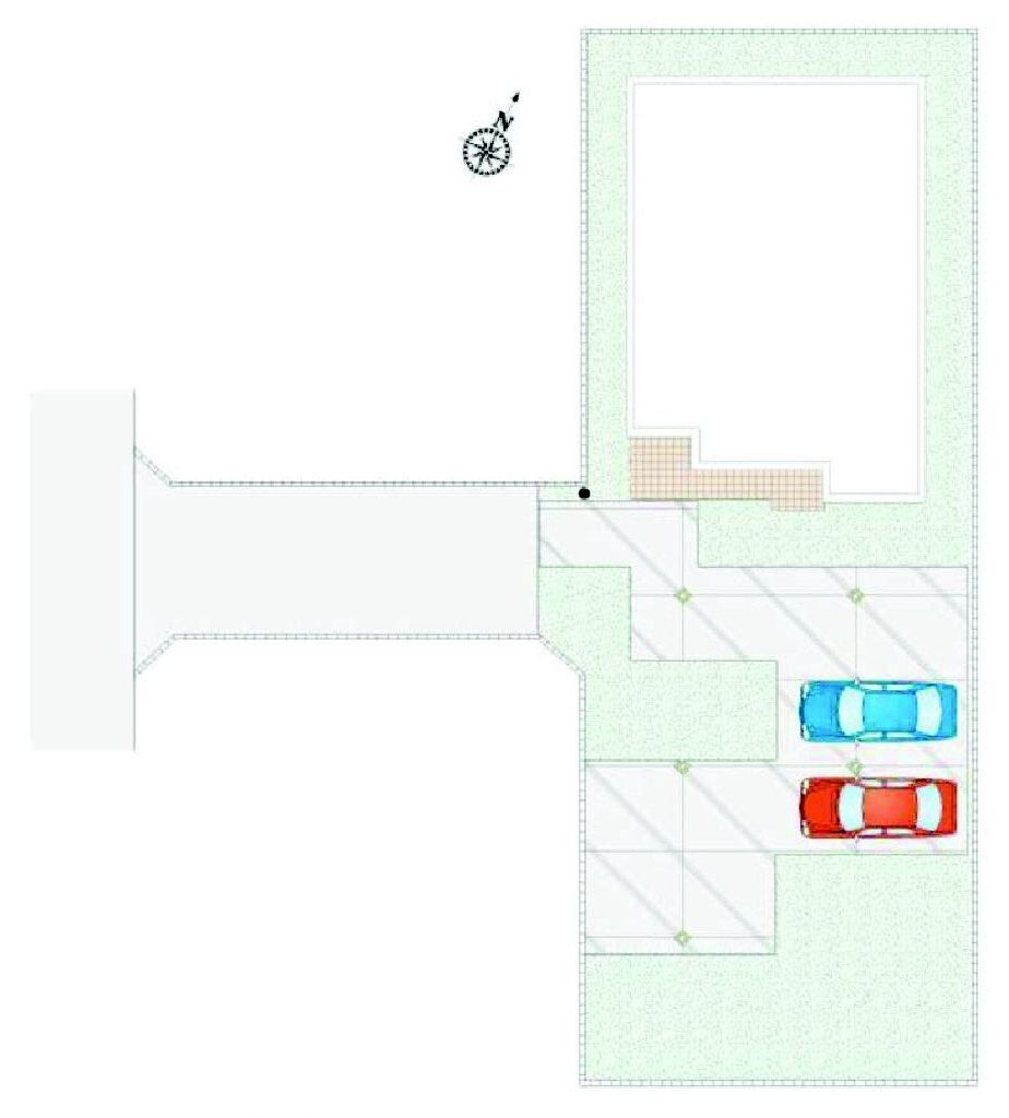 前橋市駒形町「1区画」　（平屋）新築住宅の区画図|駐車場5台以上可能です！
来客時も重宝しますよ！