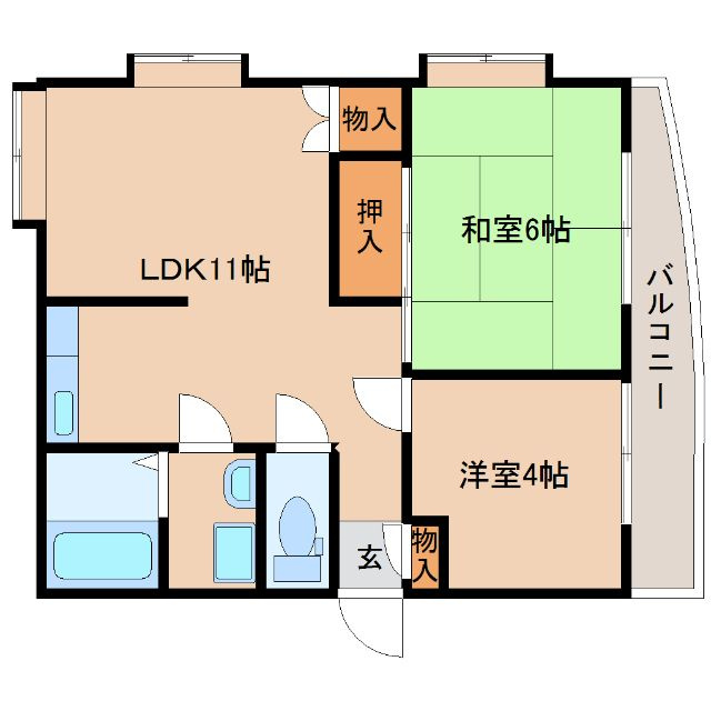 ヨーク津田沼の間取り