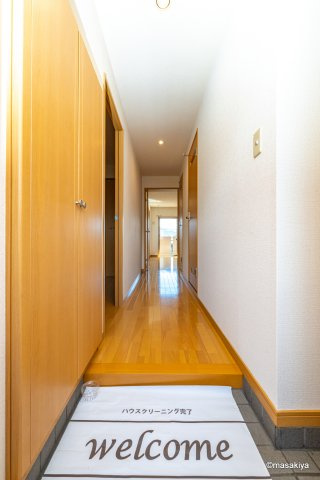 ブレイン裾花の玄関