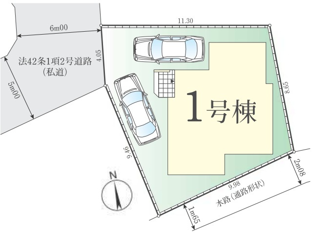 清瀬市梅園1期　全1棟　1号棟