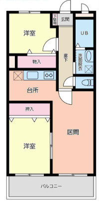 ティンバーヴィレッジの間取り