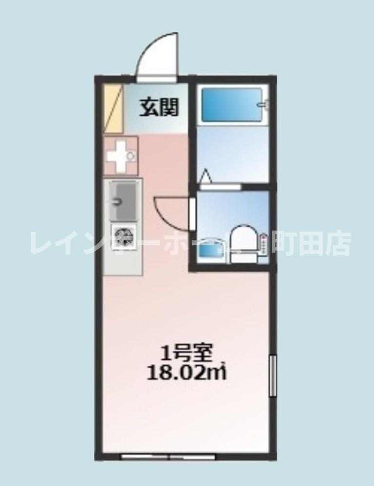 BACE上和田※初期費用分割後払いサービス利用可能物件の間取り