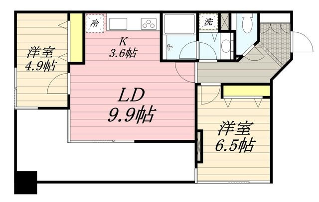 LANAI T GARDENの間取り
