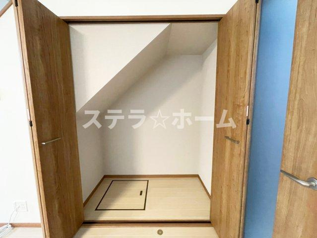 玉瀬町　中古戸建の収納|専用の収納スペースです