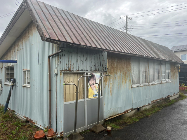 竜巻中古住宅の外観|倉庫　昭和59年12月新築　69.38㎡