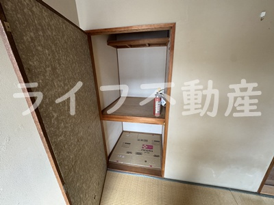東町コーポの収納|収納スペース豊富です