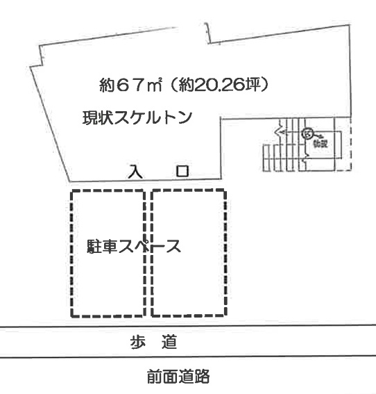 上野伏重ビルの間取り