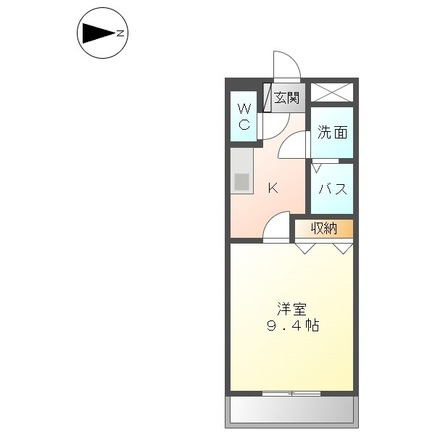 メゾン　ハイバレーの間取り
