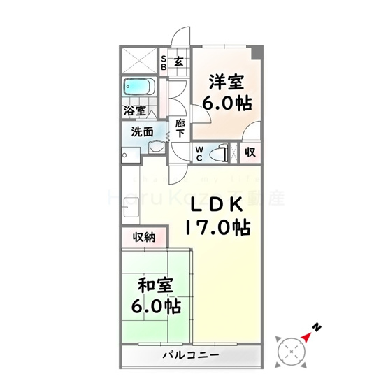 【間取り】 | D.FLAT【名古屋市賃貸・RC造】