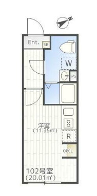 THE PARK EXIA 大崎の間取り