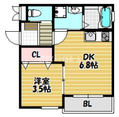 【間取り】 | ア・マーレ中鴻池
