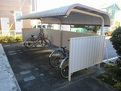 レオパレスリベエールのその他|駐輪場