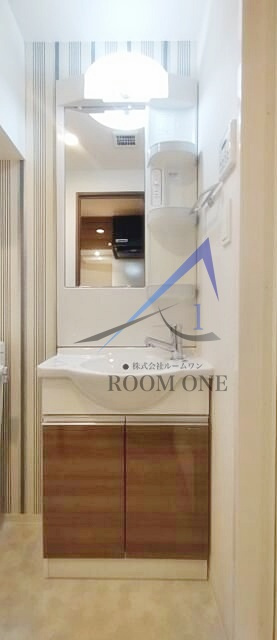 ベルシード品川西大井の洗面所|独立洗面台です。