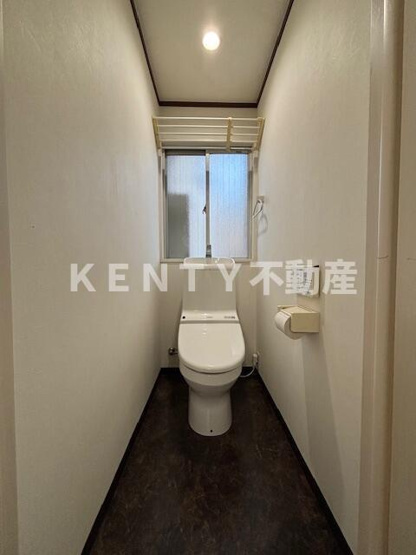 【トイレ】 | グリーンハイツＢ | ゆったりとした空間のトイレです