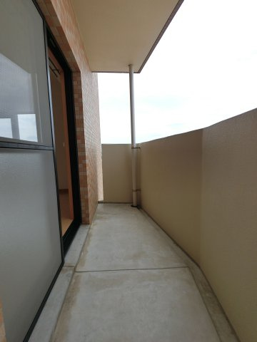 ビューテラス香椎のバルコニー