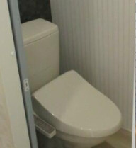 センチュリーオークB棟のトイレ|ゆったりとした空間のトイレです
