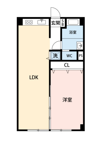 【間取り】 | 浄水ハイツ